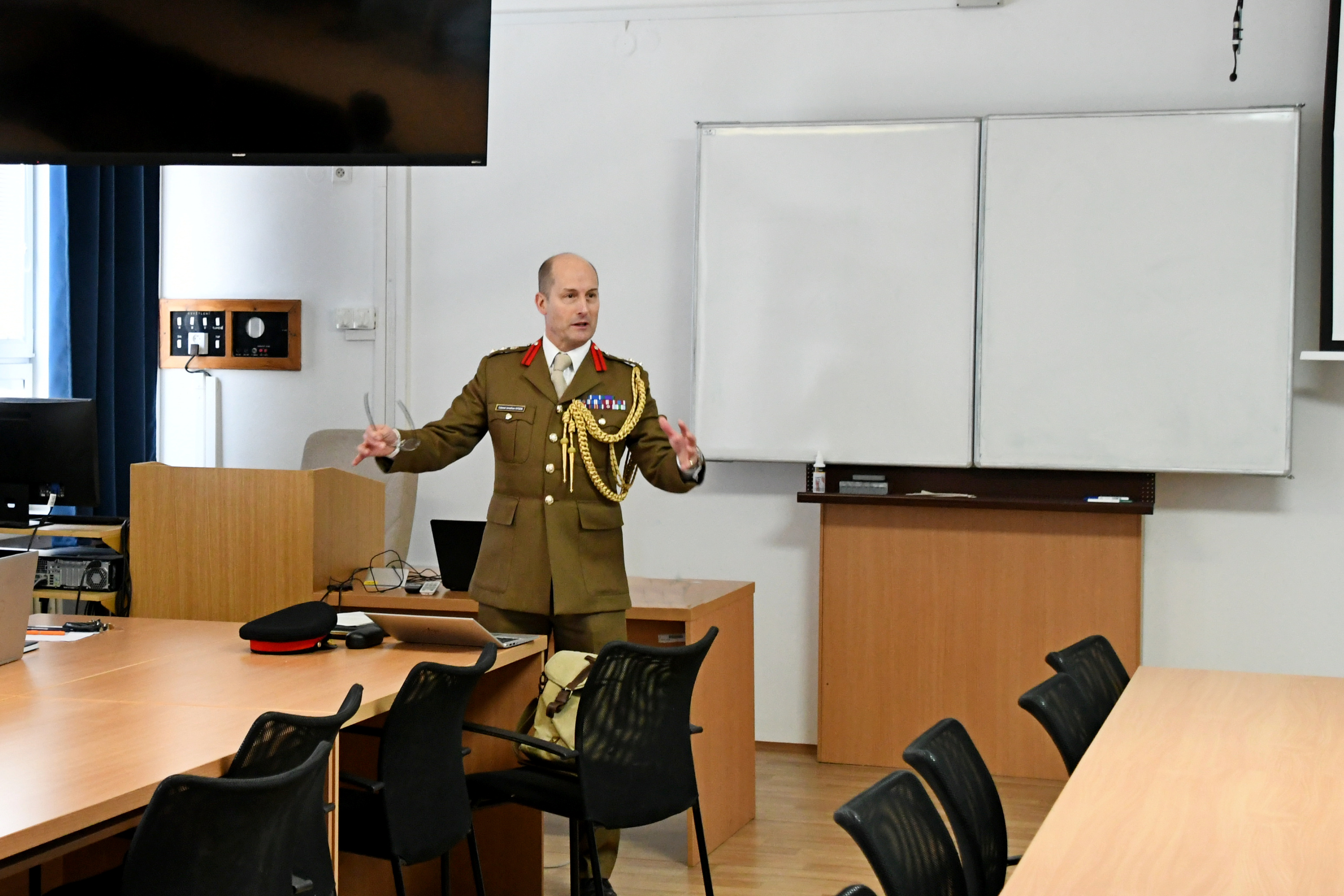 Právě si prohlížíte Military Attachés at the CSMSS Seminar