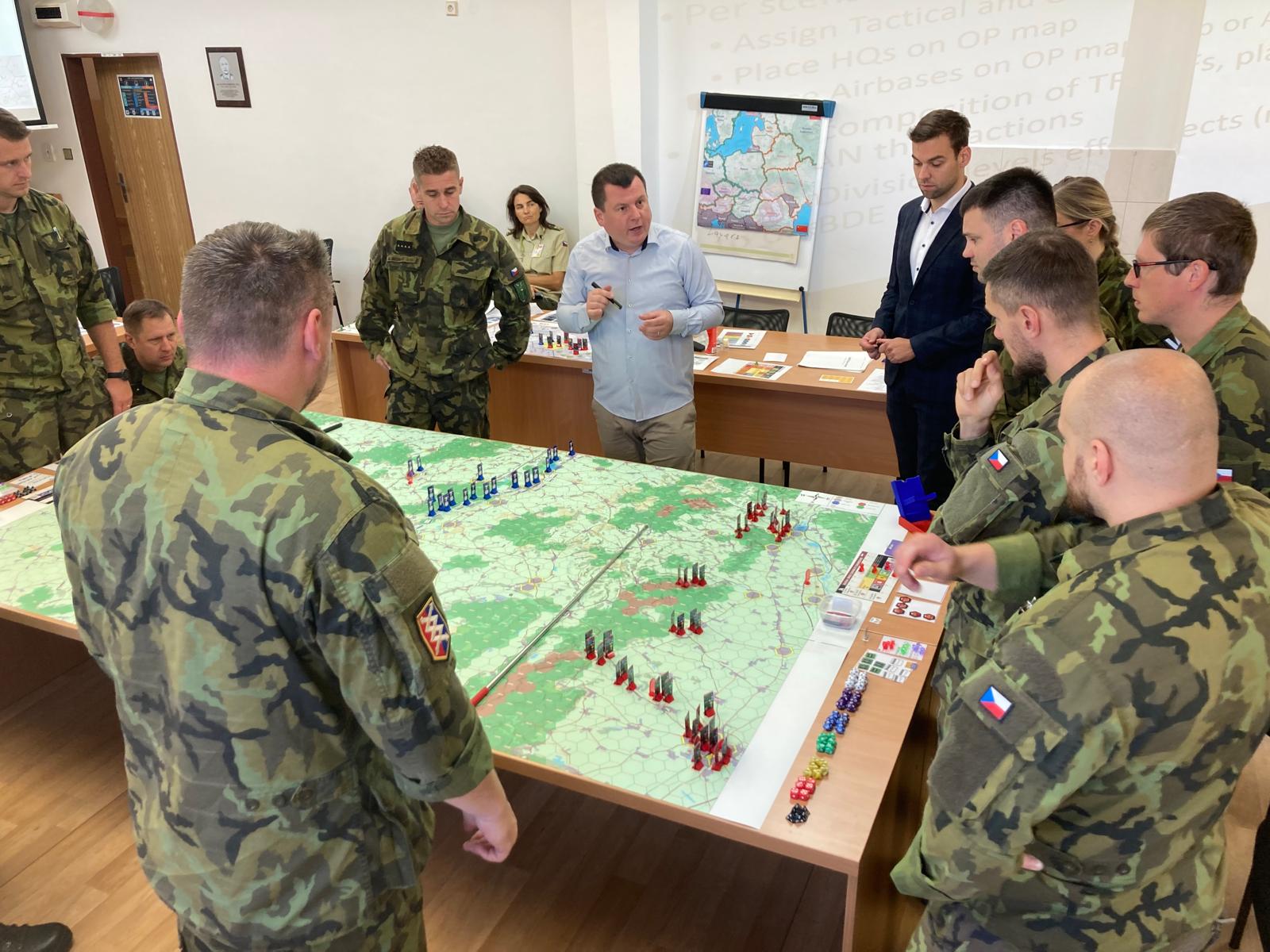 Přečtete si více ze článku Wargame within the 71st Senior Officers Course