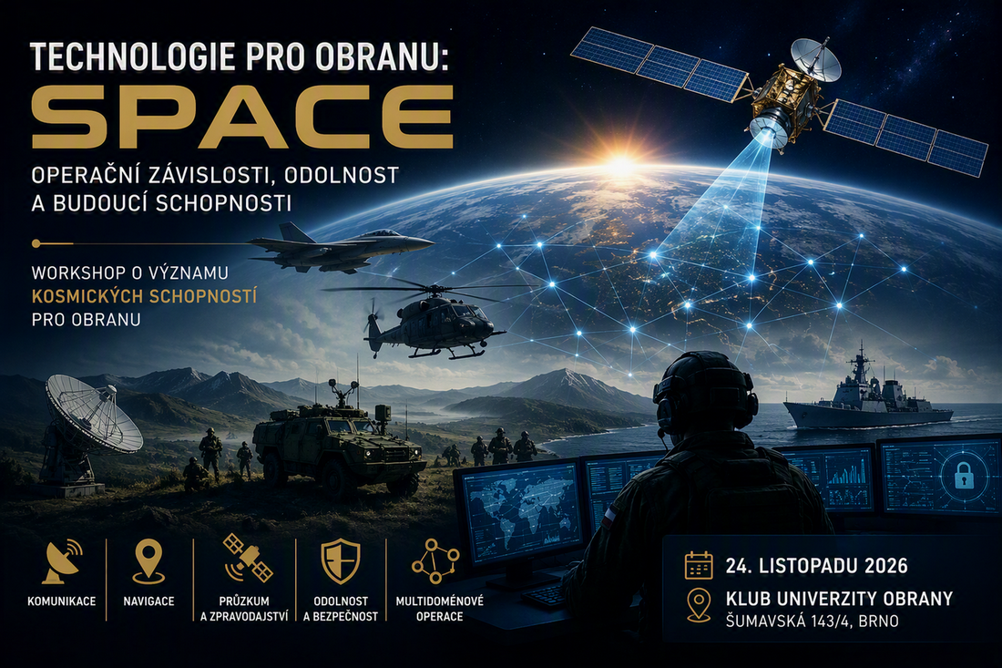 Právě si prohlížíte Workshop “Technologies for Defence: SPACE”